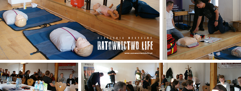 Zapraszamy do Ratownictwo Life na profesjonalne szkolenia pierwszej pomocy.