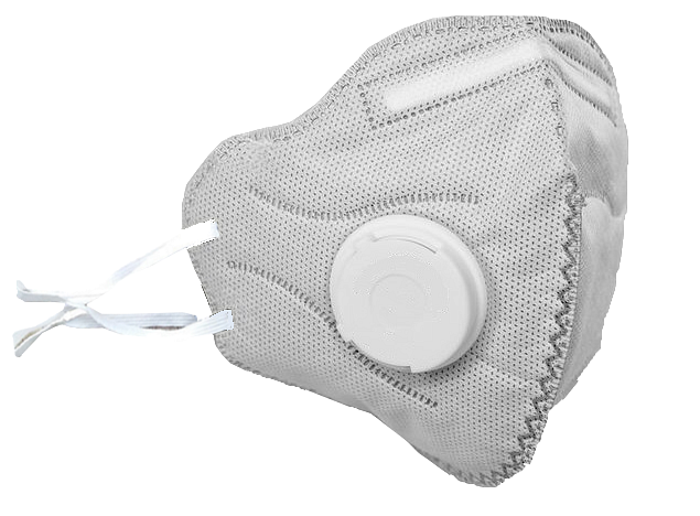 Maska antywirusowa ochrania przed spalinami samochodowymi, pyłem i kurzem.